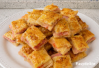 Feuilletés Croustillants au Jambon, Tomate & Mozzarella