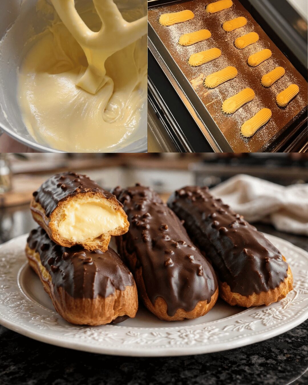 Éclairs au Chocolat