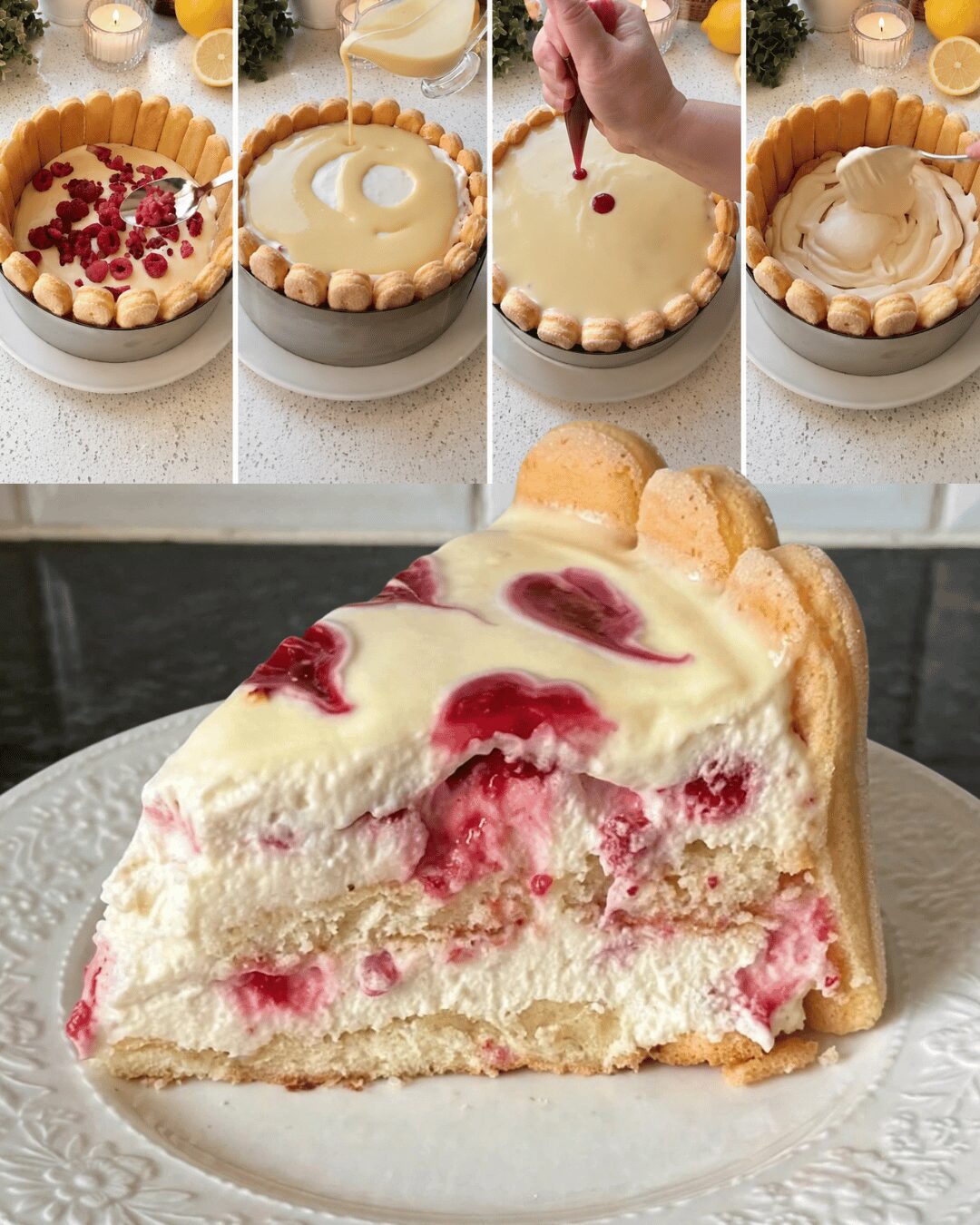 Charlotte Nuage aux Framboises