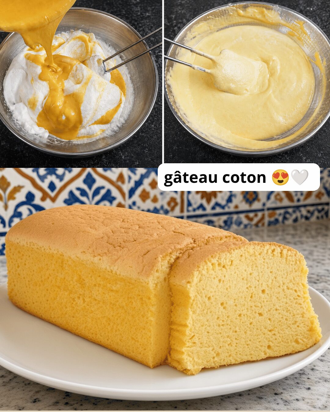 Gâteau Japonais Nuage