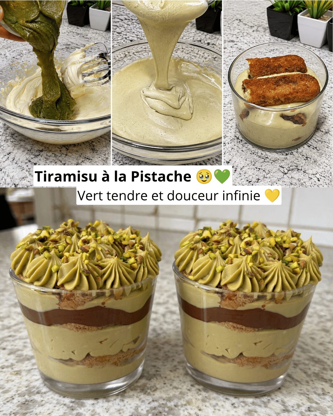 Tiramisu à la Pistache