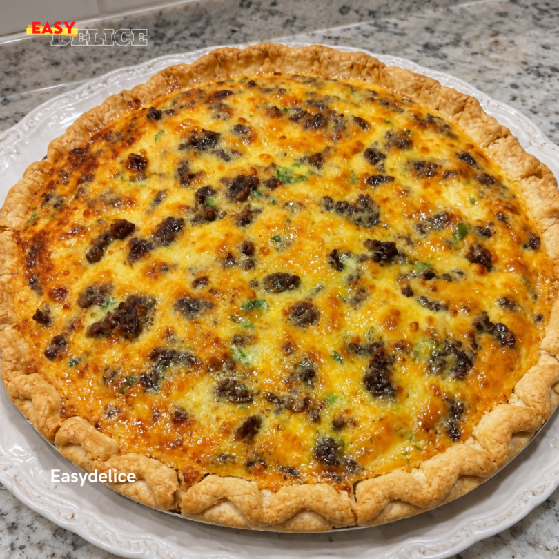 Quiche Campagnarde Maison