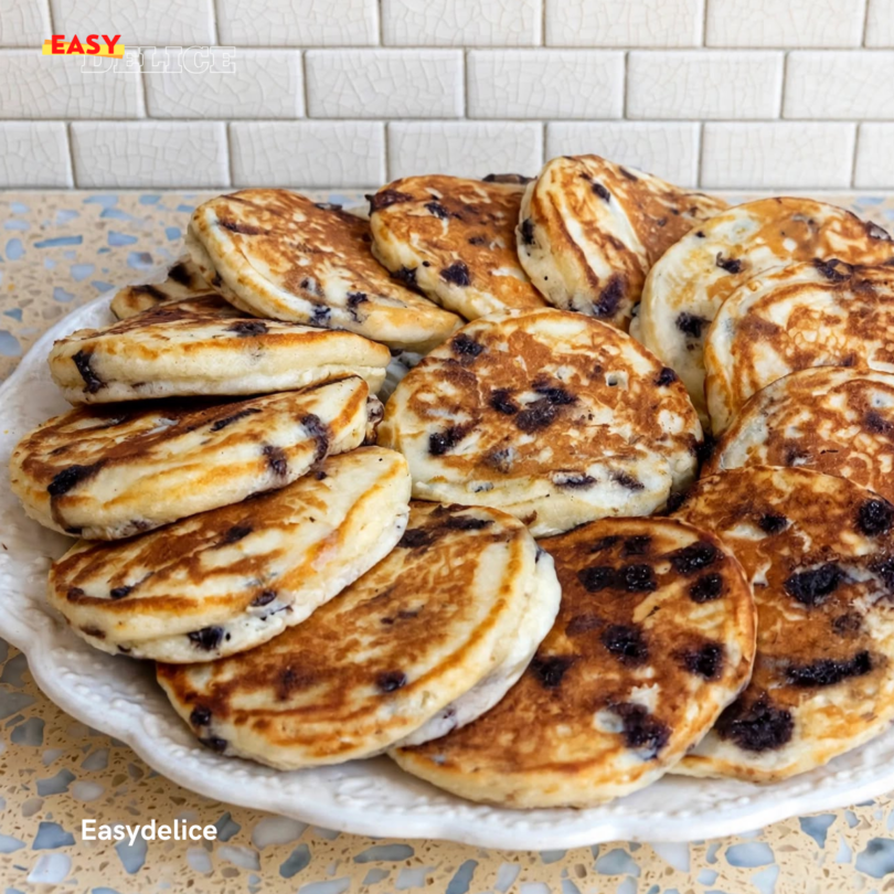 Pancakes Moelleux aux Pépites de Chocolat