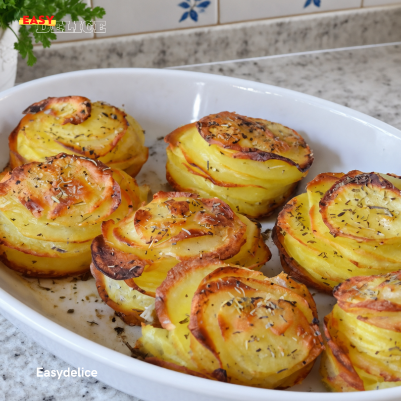Millefeuilles de Pommes de Terre au Parmesan