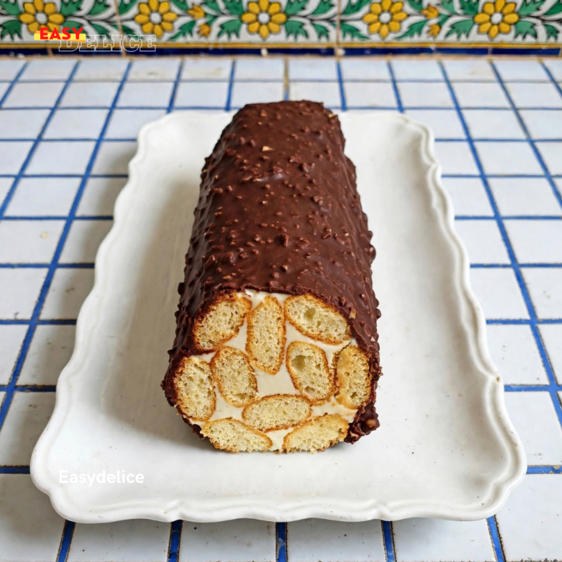 Gâteau aux Biscuits Sans Cuisson