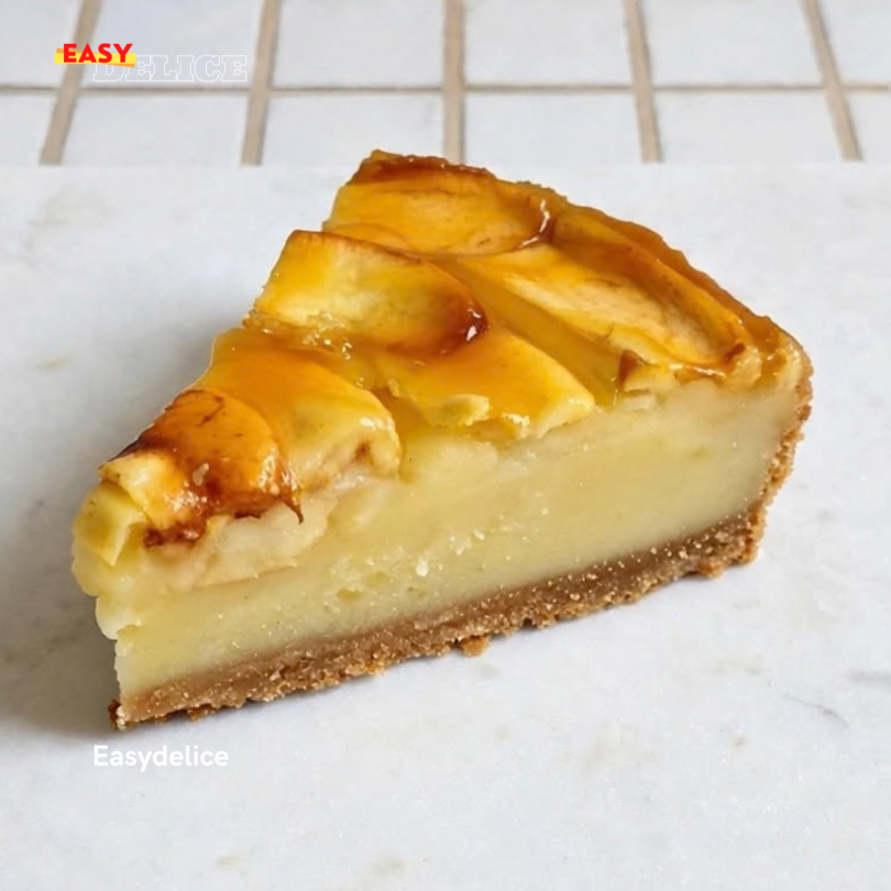 Tarte Flan aux Pommes Fondante