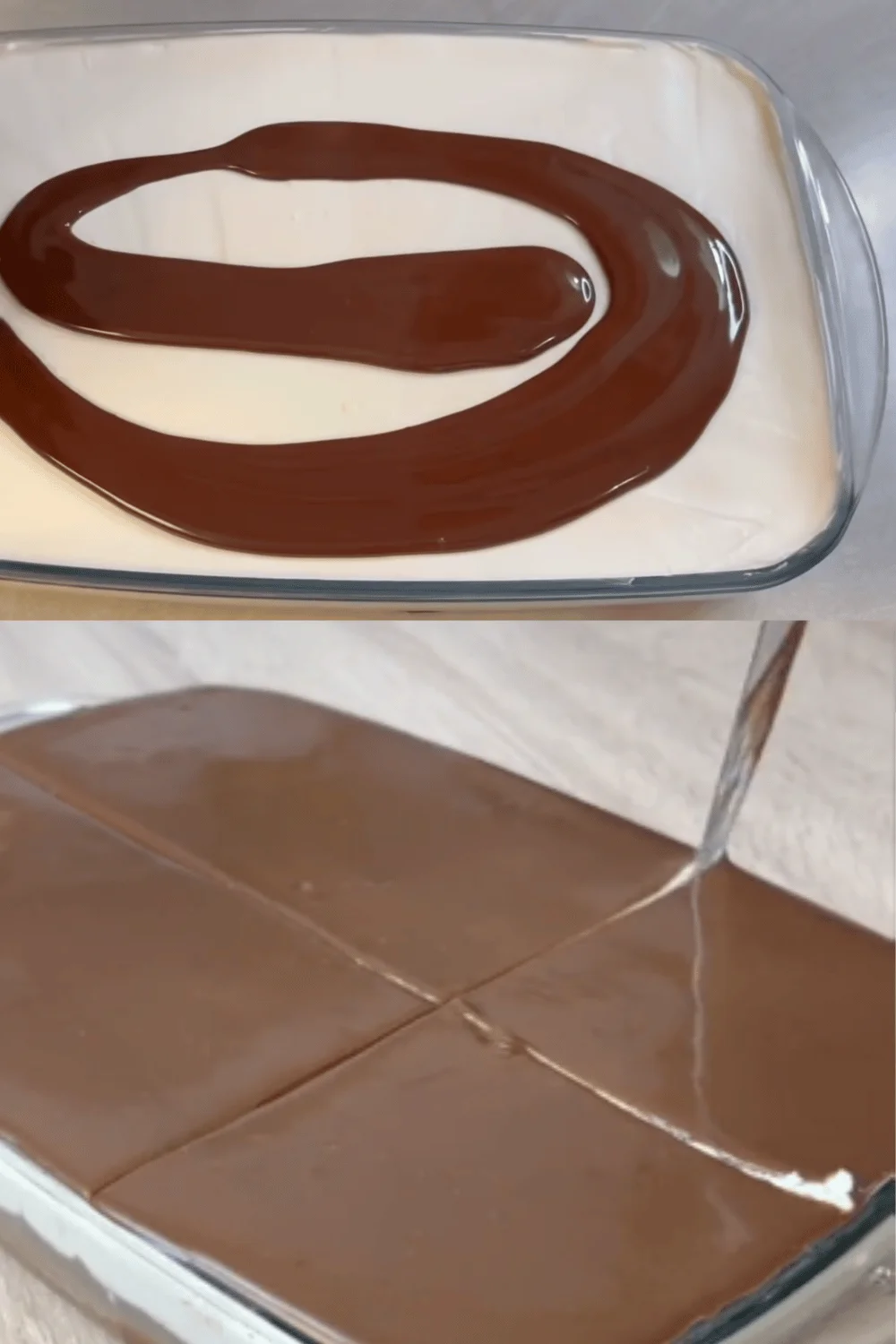 Grædekage med hjemmelavet ganache og flødeskum 