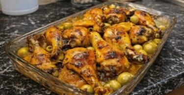 Pilons de Poulet aux Olives et Citron Confit